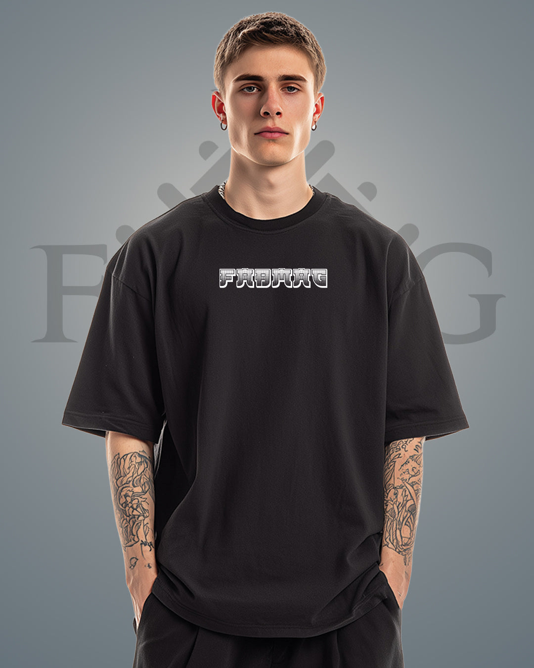 Tokyo Sports Men Oversized T-shirt