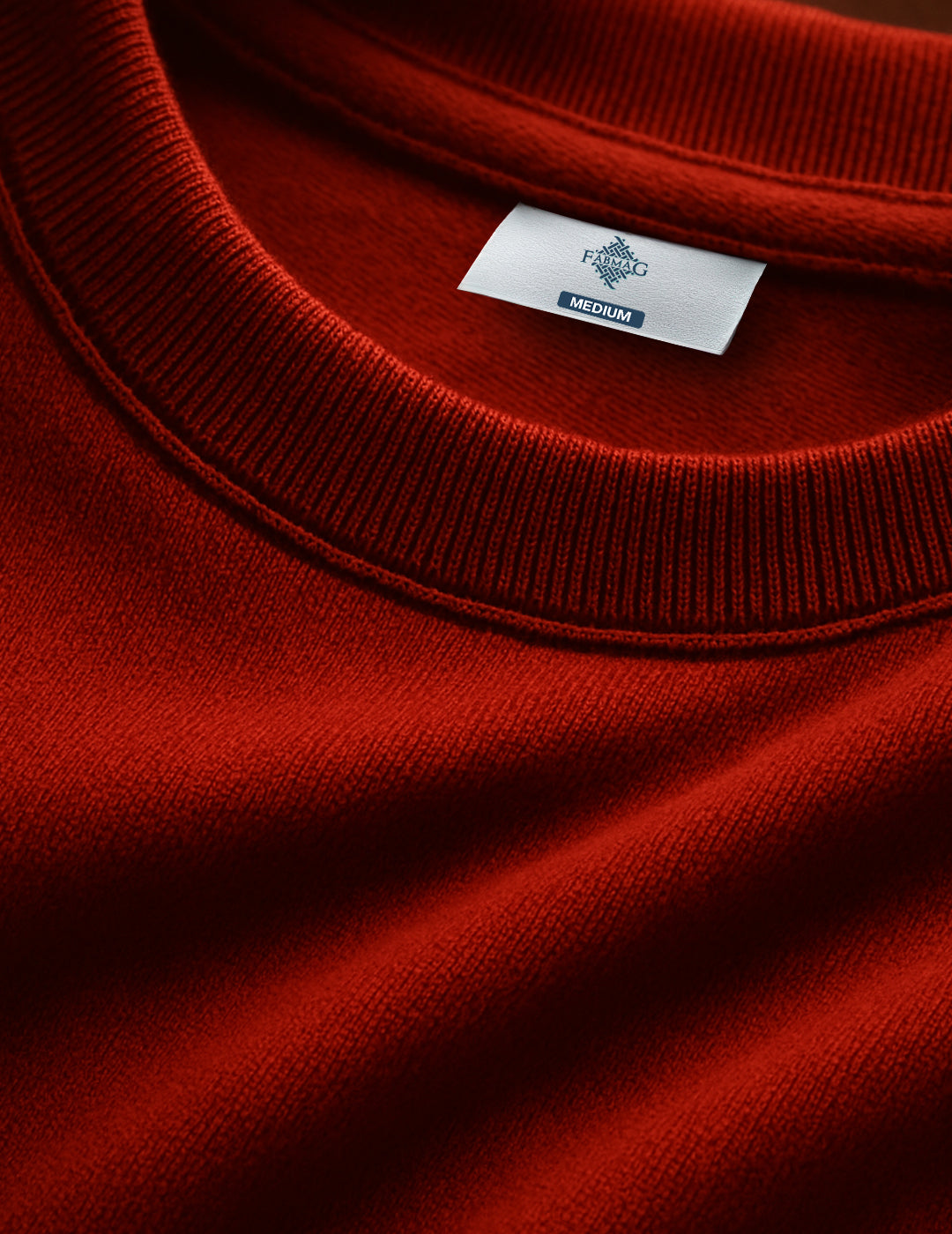 Red Oversized Plain T-Shirt