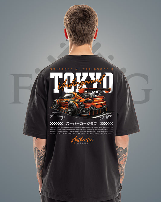 Tokyo Sports Men Oversized T-shirt
